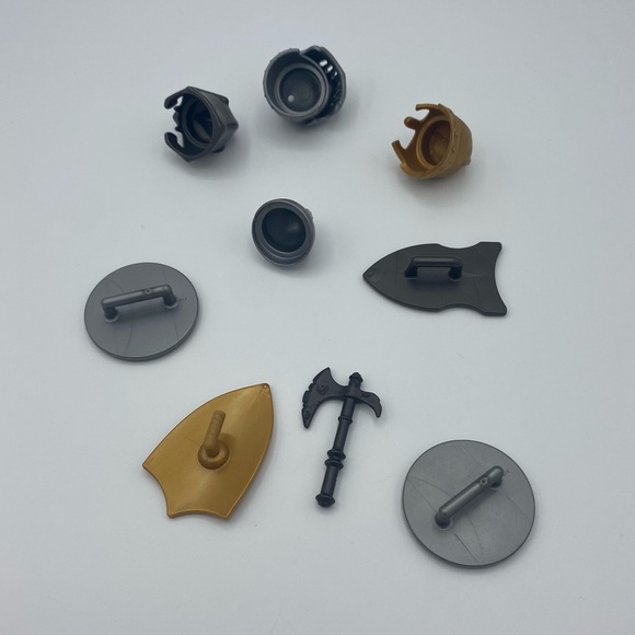 Geobra PlayMobil Medieval Lot Figures Accessories Vintage 1993 2002 2004 2010 - Picture 4 of 12